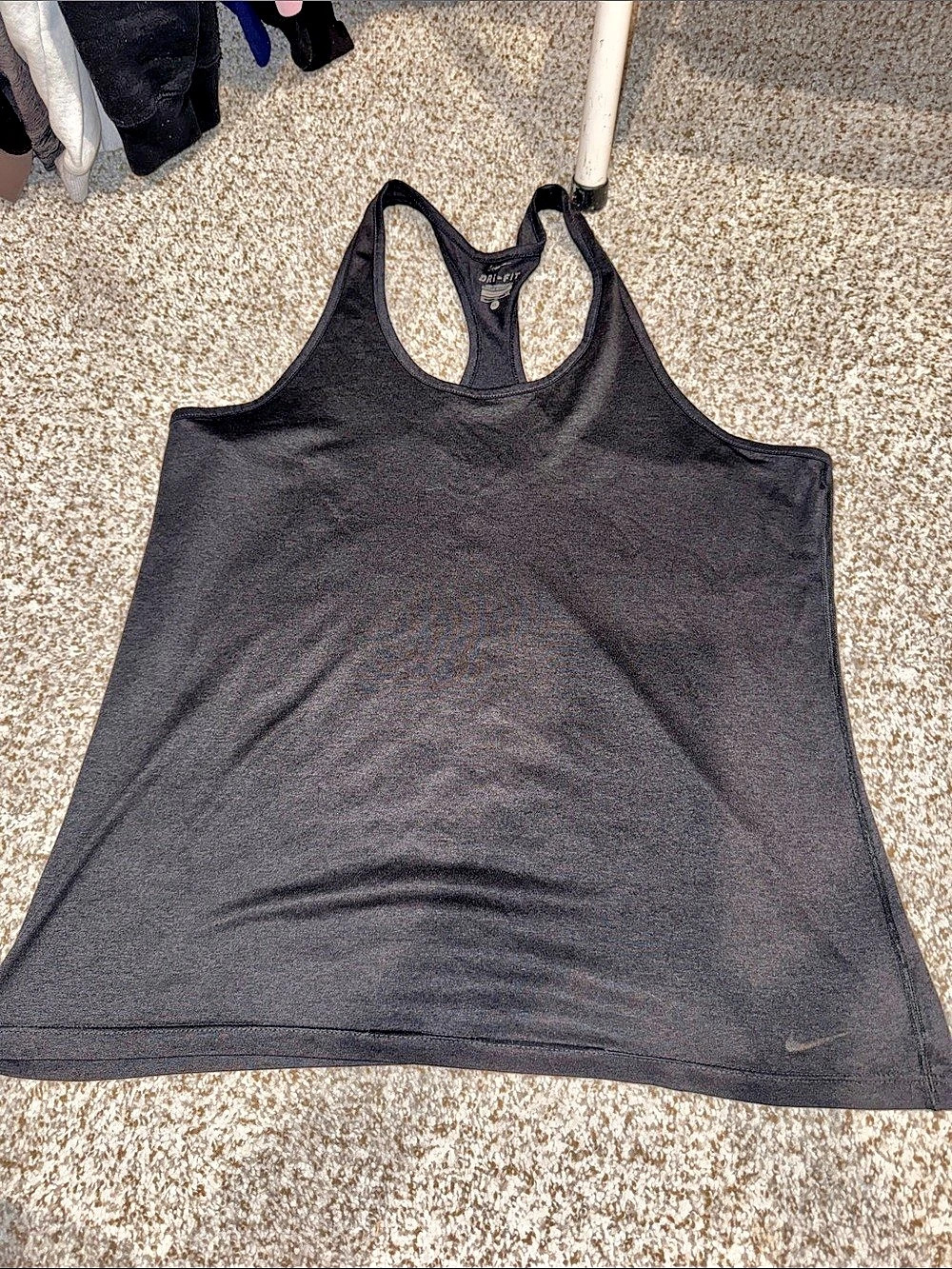 Nike Dri-FIT Racerback Tank Top Women's Black XL